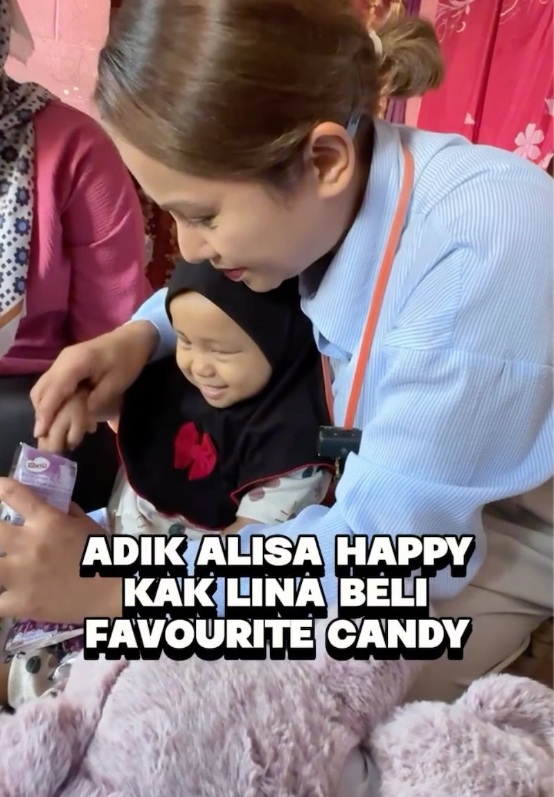 Adik Alisa bebas kanser